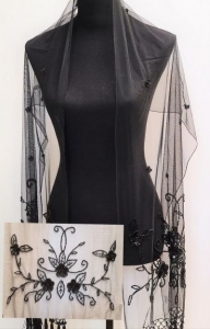 Beaded Shawl 6307-A